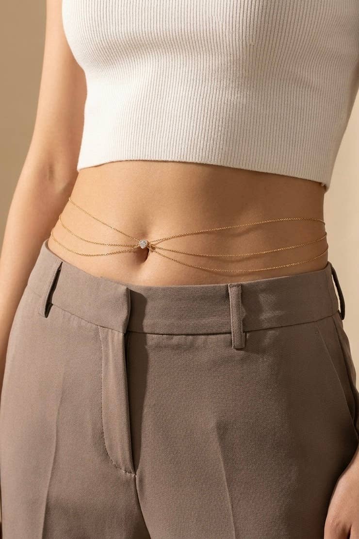 Chaîne de taille en acier inoxydable 524AQ29