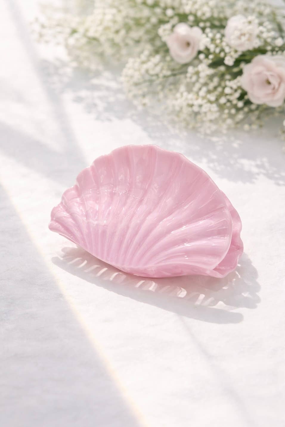 Seashell hair clip 9.5 cm YH83