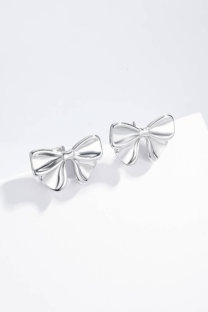 Boucles d'oreilles en acier inoxydable 124AQ265