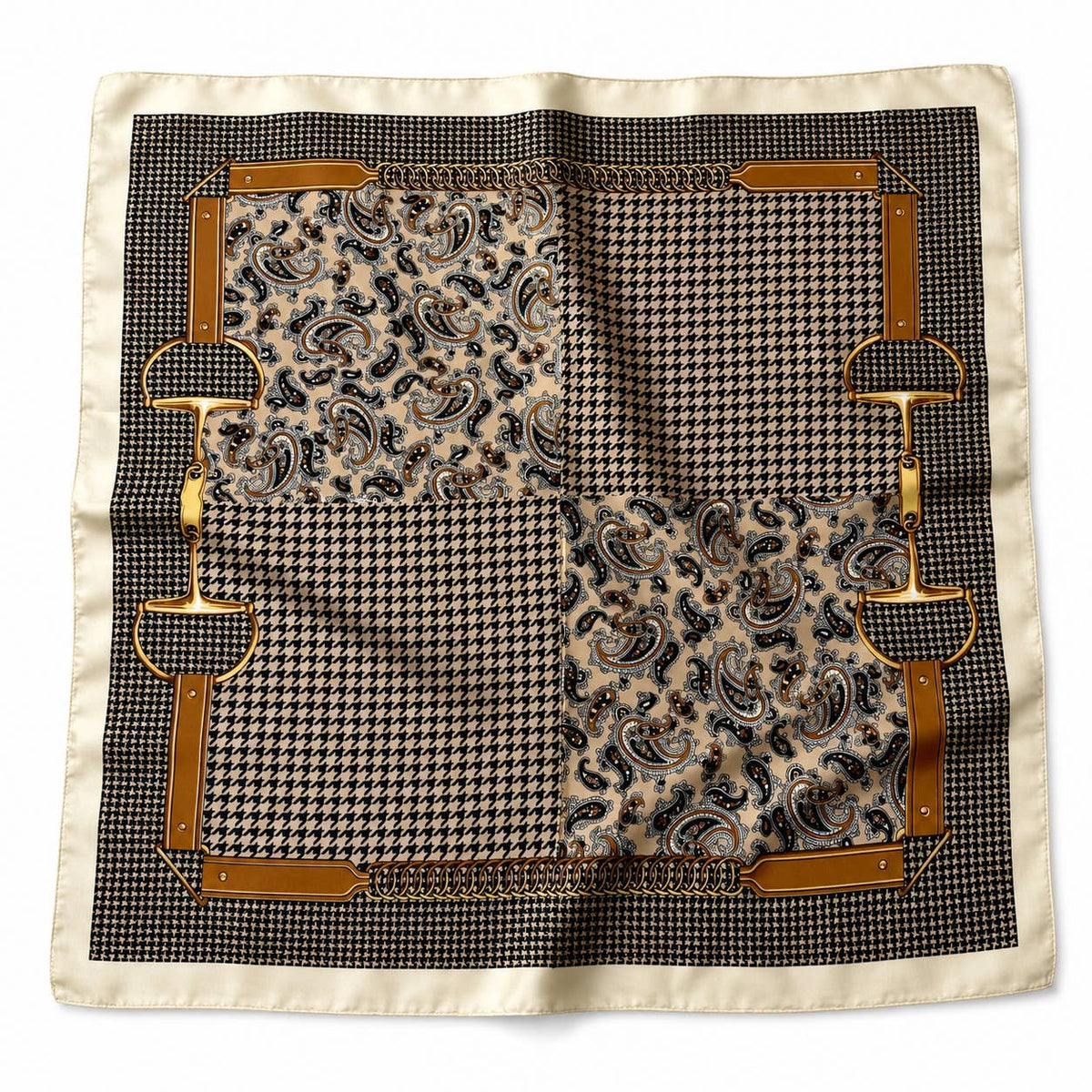 Foulard à motif 70 x 70 cm FL58