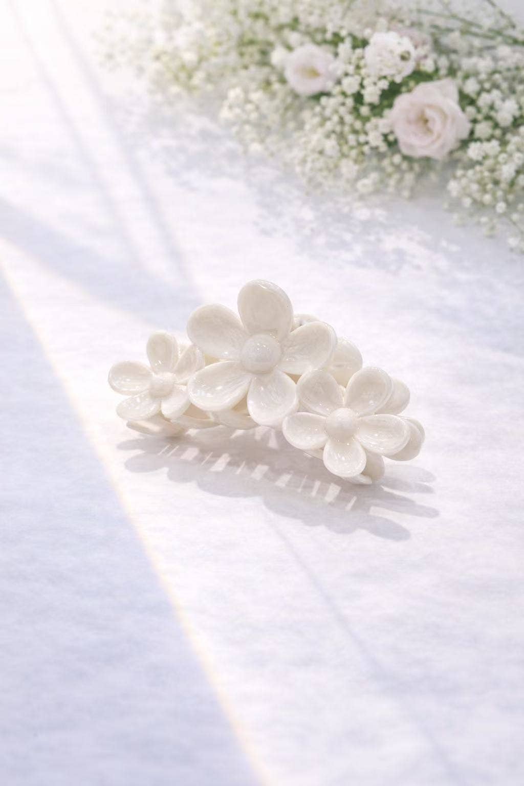 11 cm flower hair claw YH81