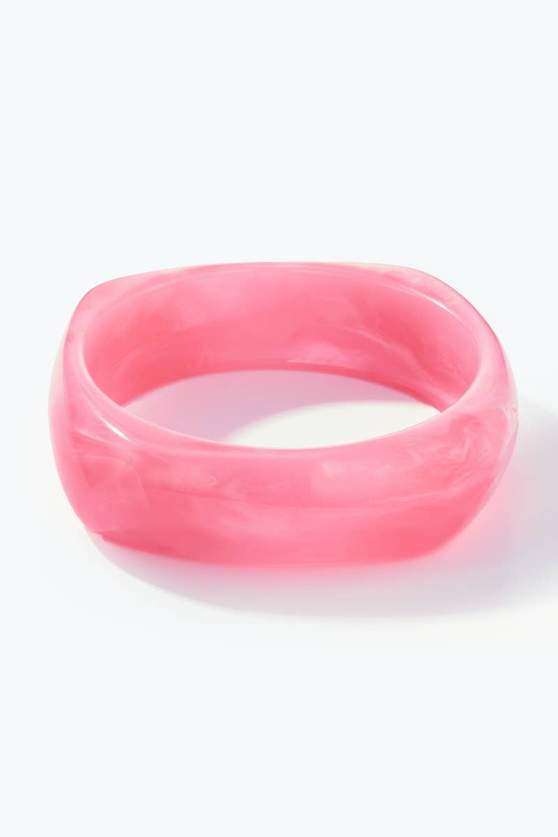 Resin bangle bracelets 324JJ05