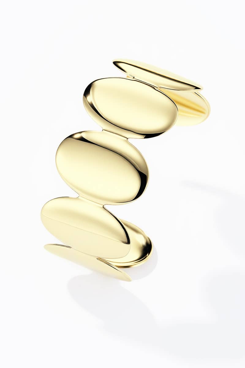 Bracelet jonc en acier inoxydable 324AQ189