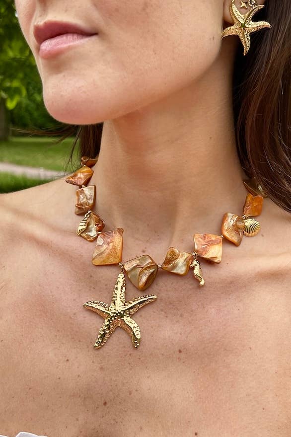Stainless steel necklace 224CA27