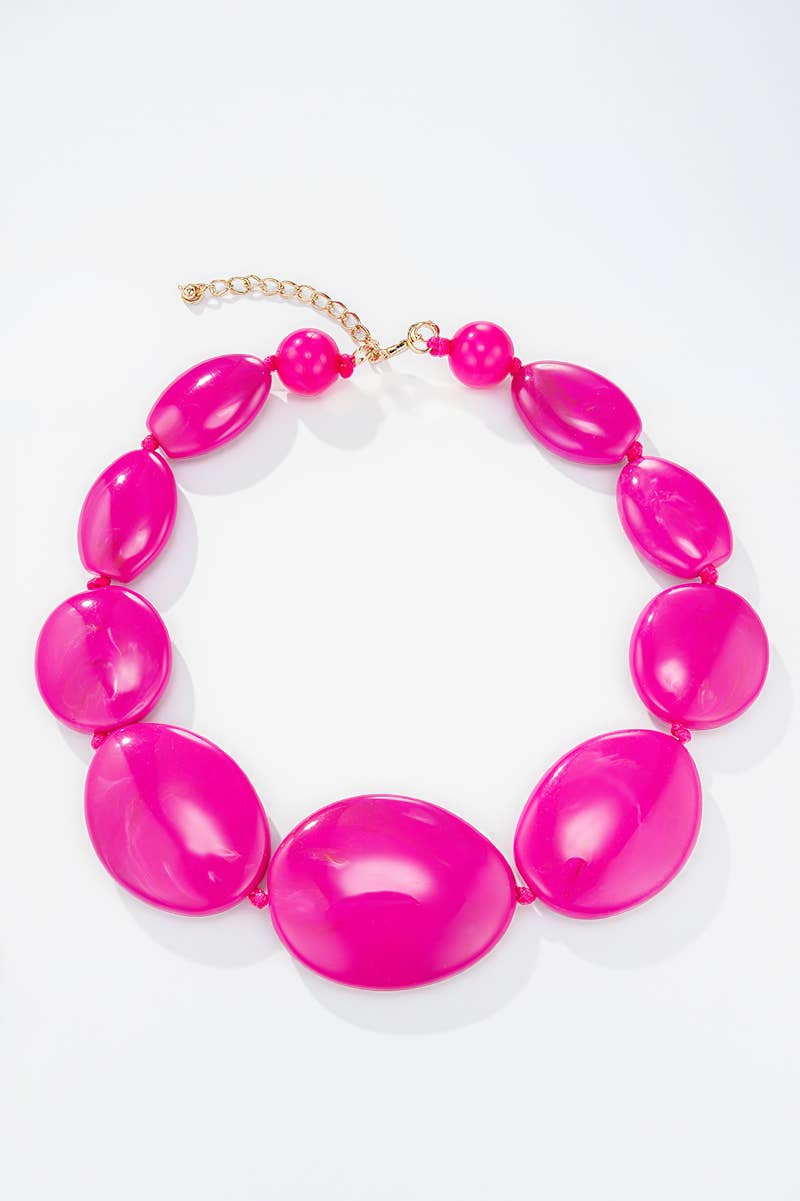 2WY01 resin necklace