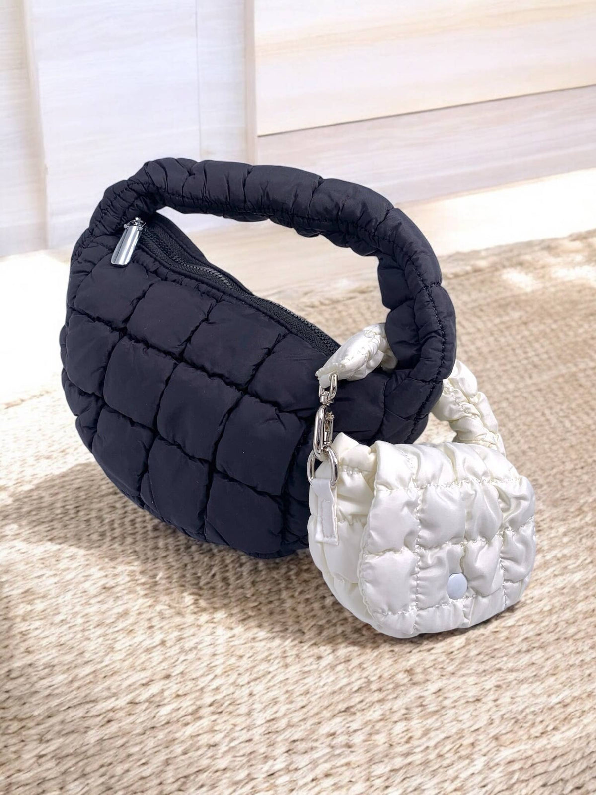 CY27 quilted mini bag