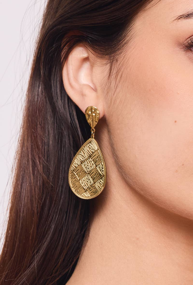 Stainless steel earrings 124RX123