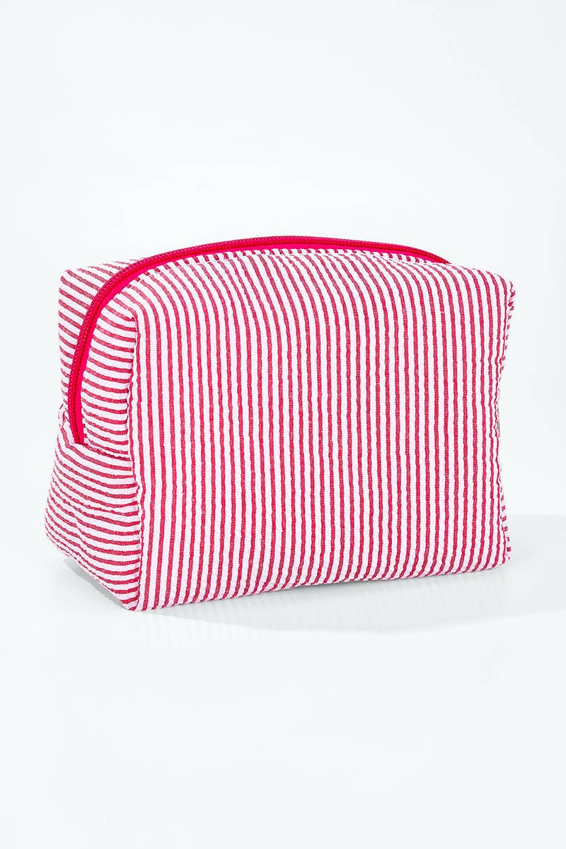 Trousse de maquillage à rayures CY331JH