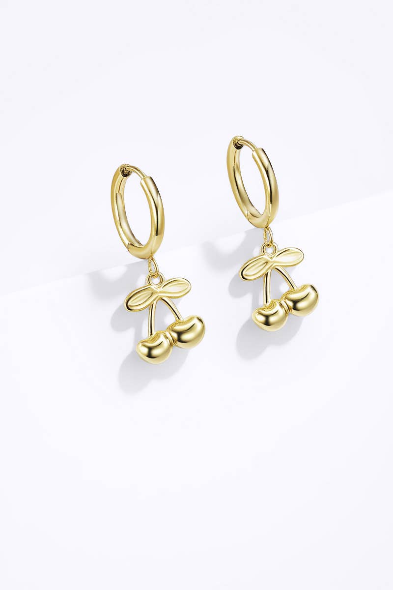 Stainless steel earrings 124AQ393