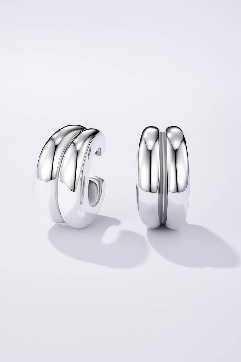 Stainless steel ear cuff 124AQ527