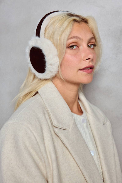 Faux fur earmuffs CC03