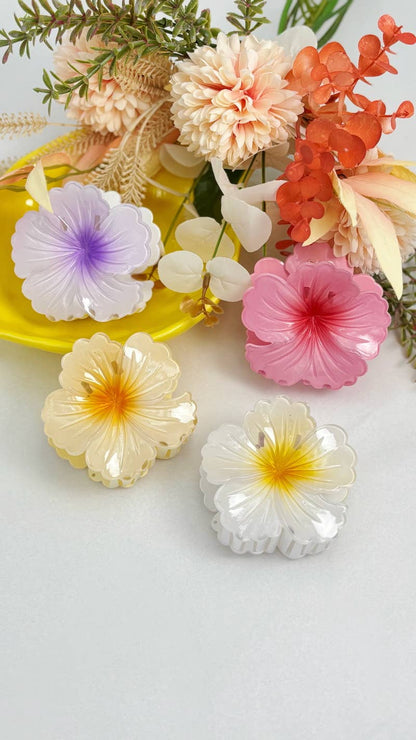 Pince à cheveux fleur YH33