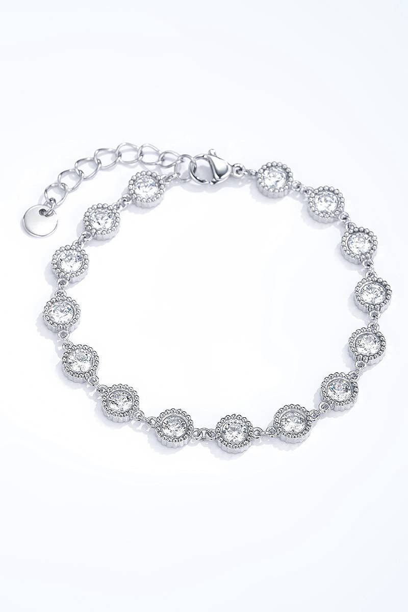 Stainless steel bracelet 324AQ169