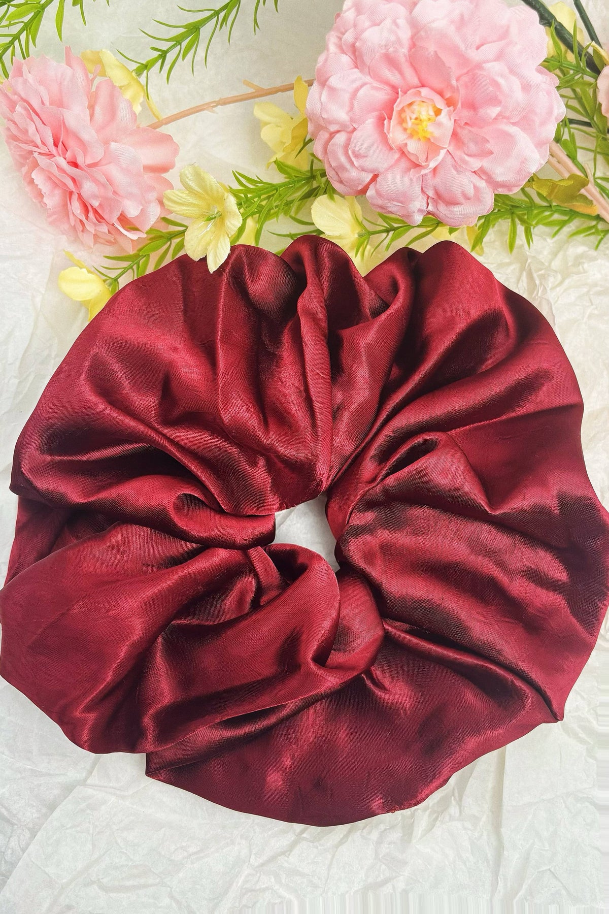 Chouchou Élastiques en satin 20cm FQ90