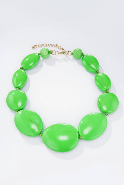2WY01 resin necklace
