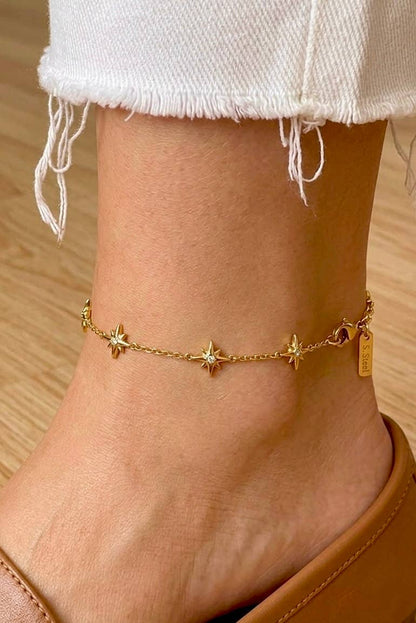 Stainless steel ankle chains 624AQ69