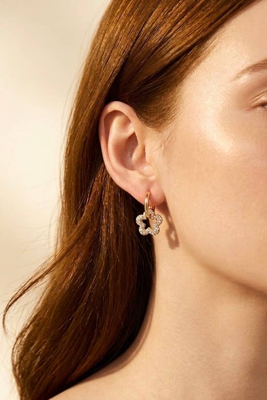 Stainless steel earrings 124YTG03