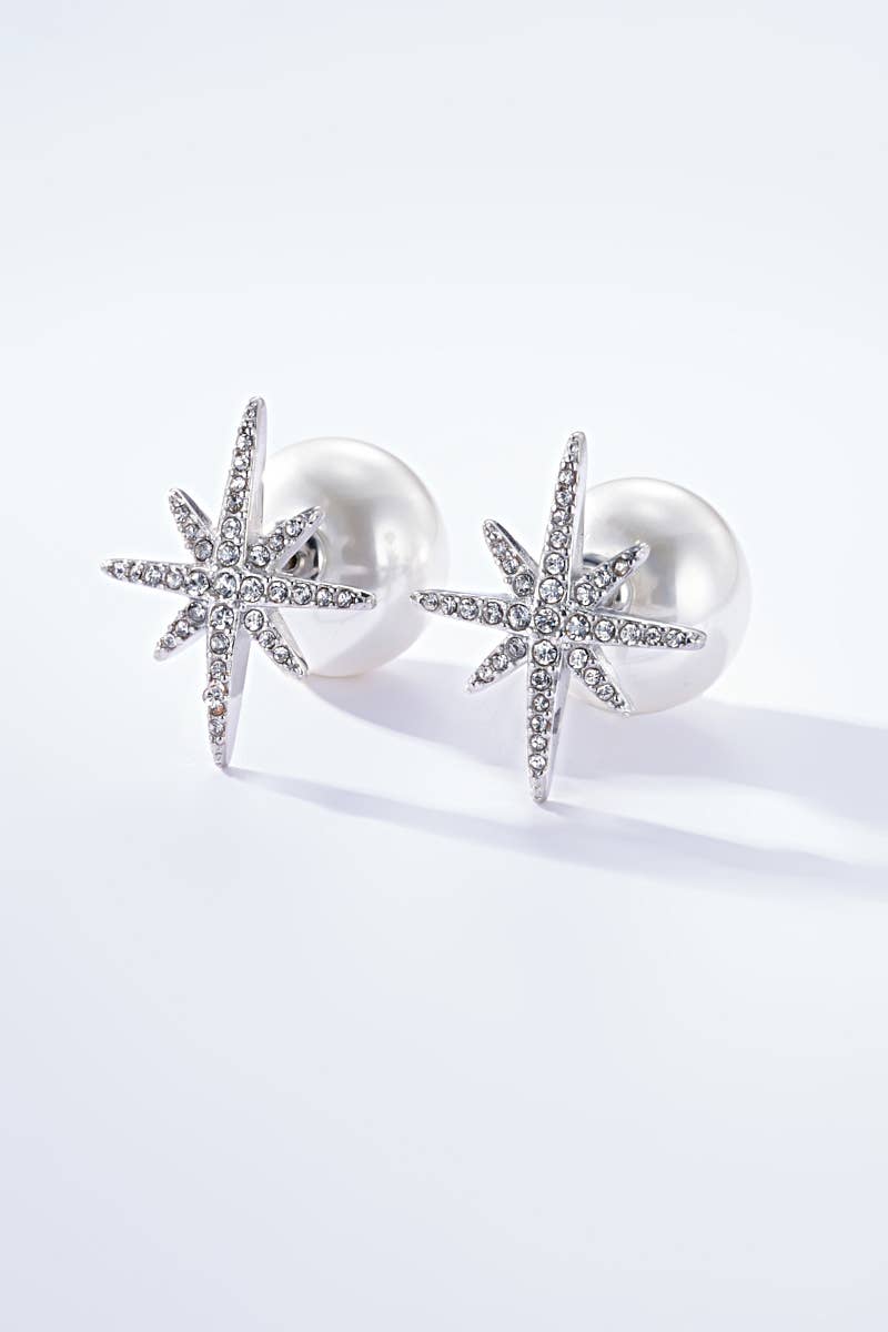 Boucles d'oreilles puces en acier inoxydable 124AQ178