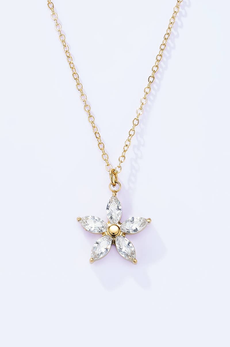 Stainless steel chain necklace 224RX97
