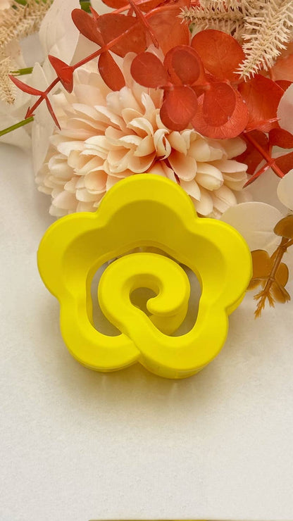 YH30 flower hair clip