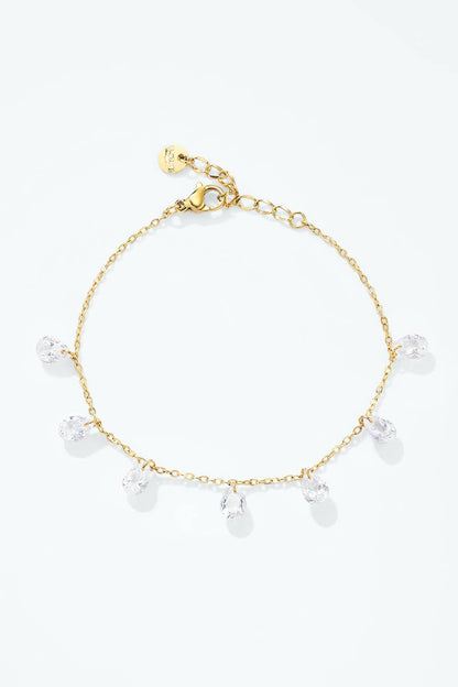 Stainless steel bracelet 324AQ377