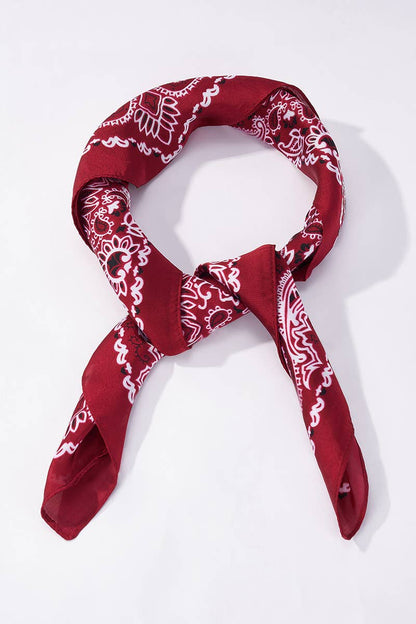 Foulard à motif 65 X 65 CM FL378DF