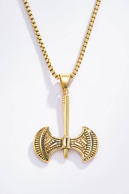 Men's stainless steel pendant 224TG15