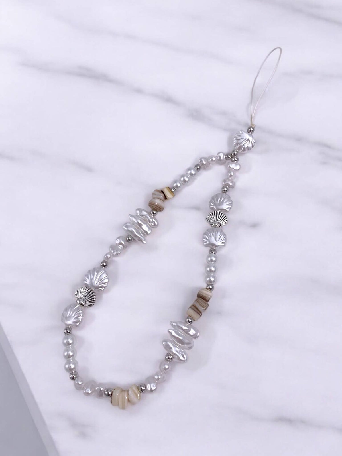 KY14 beaded short phone strap