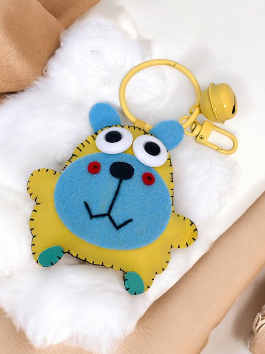 Porte-clé peluche avec clochette JSG54