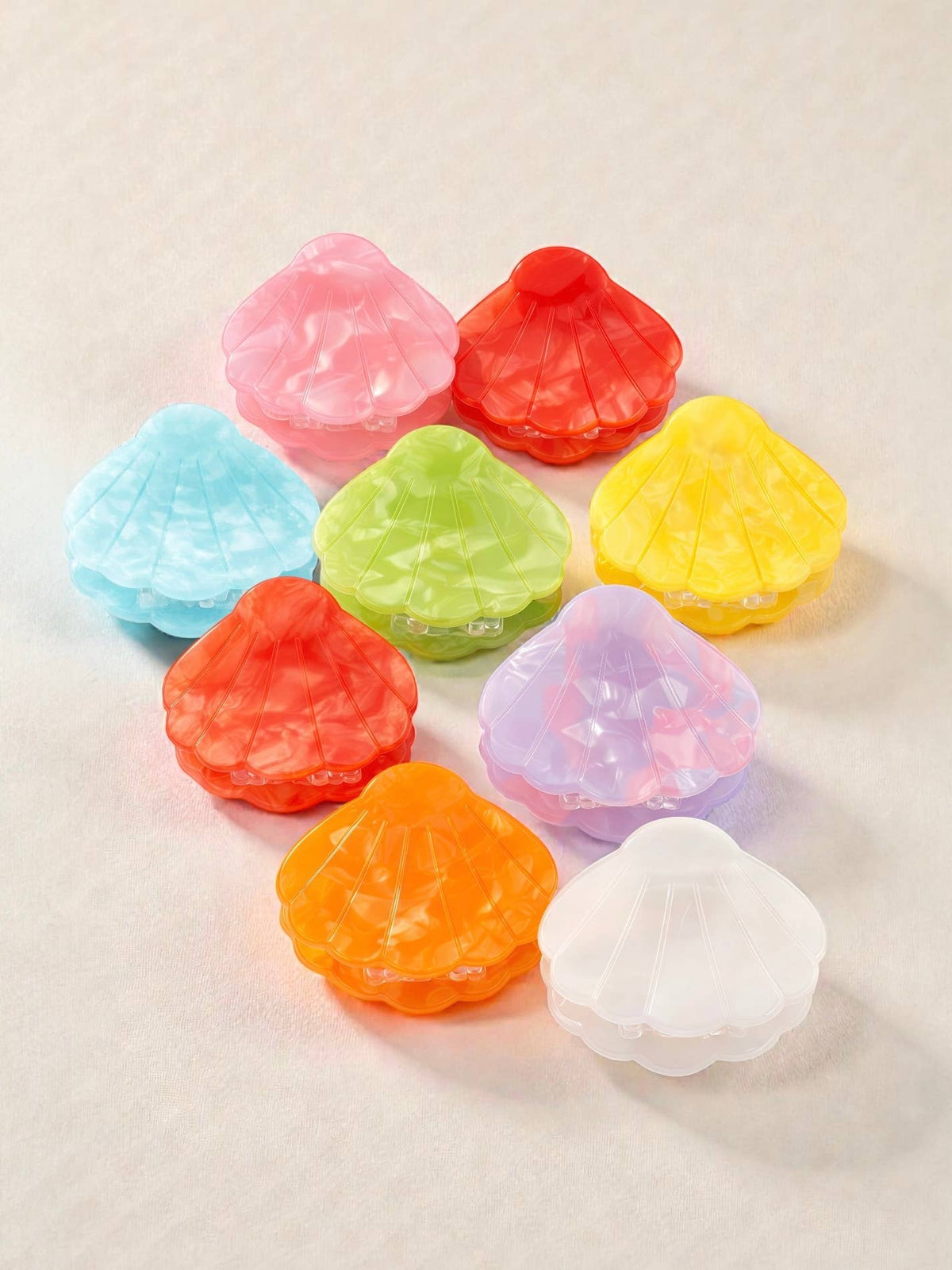 Seashell hair clip 4 cm YH71