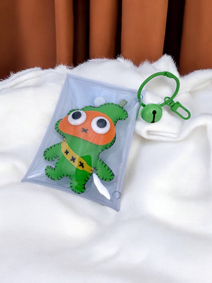 Porte-clé peluche avec clochette JSG47