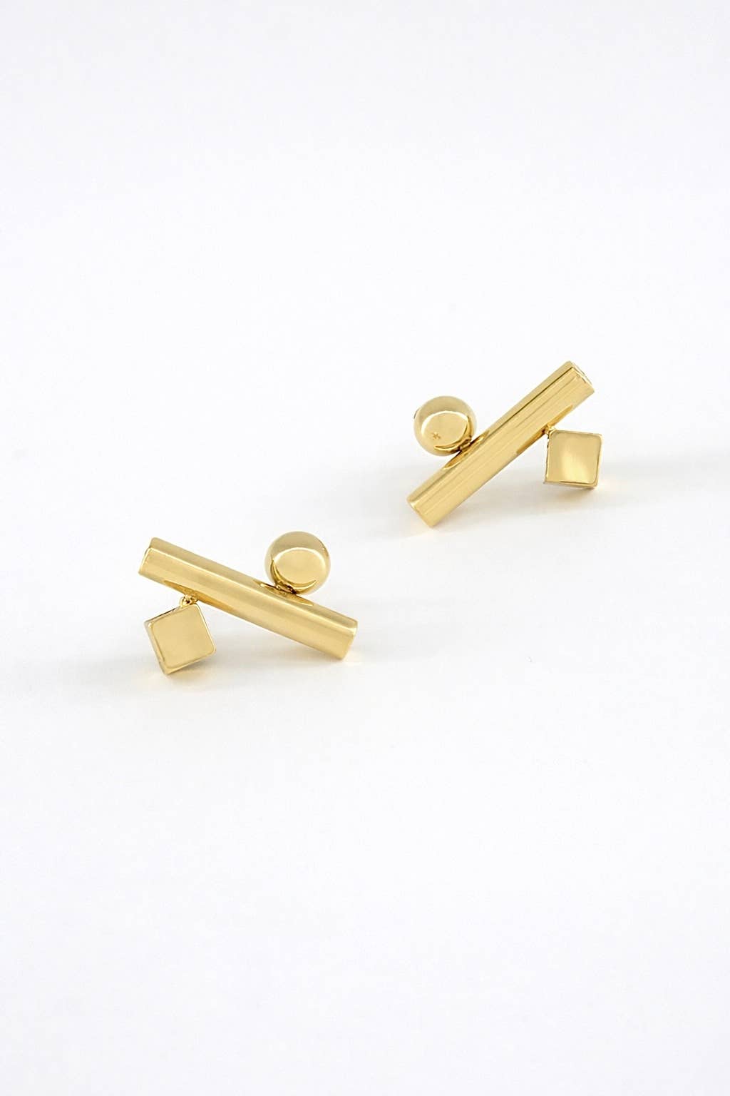 Boucles d'oreilles en acier inoxydable 124AQ296