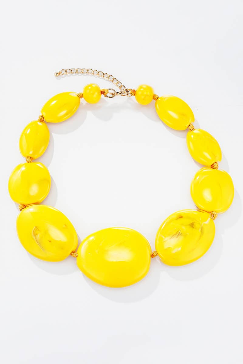 2WY01 resin necklace