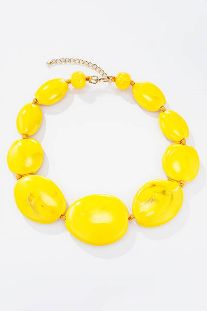 2WY01 resin necklace