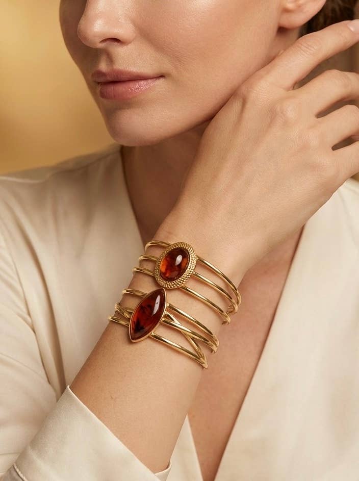 Stainless steel bangle bracelet 324RX154