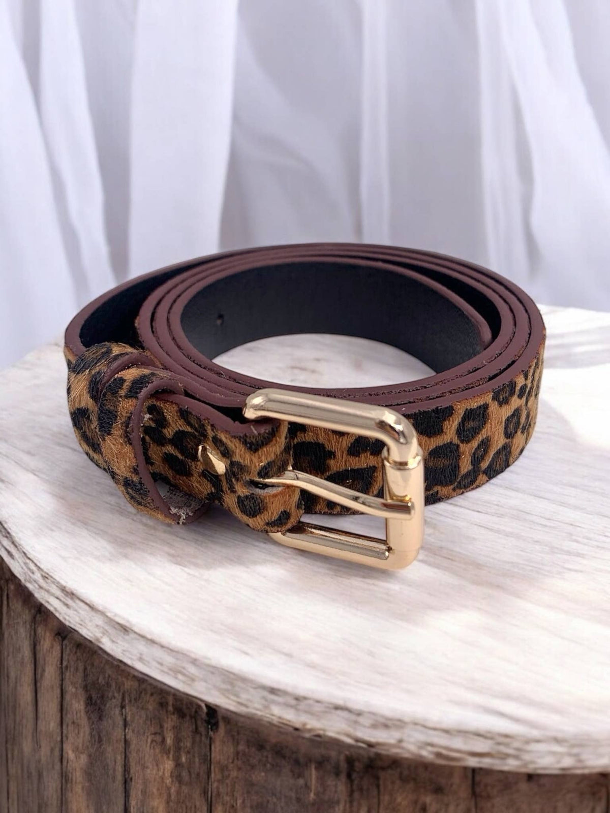 Ceinture léopard CT04