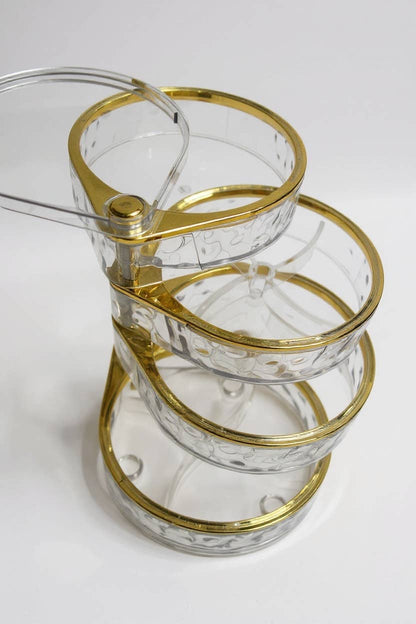 Présentoir rotatif à étages pour bijoux RY31