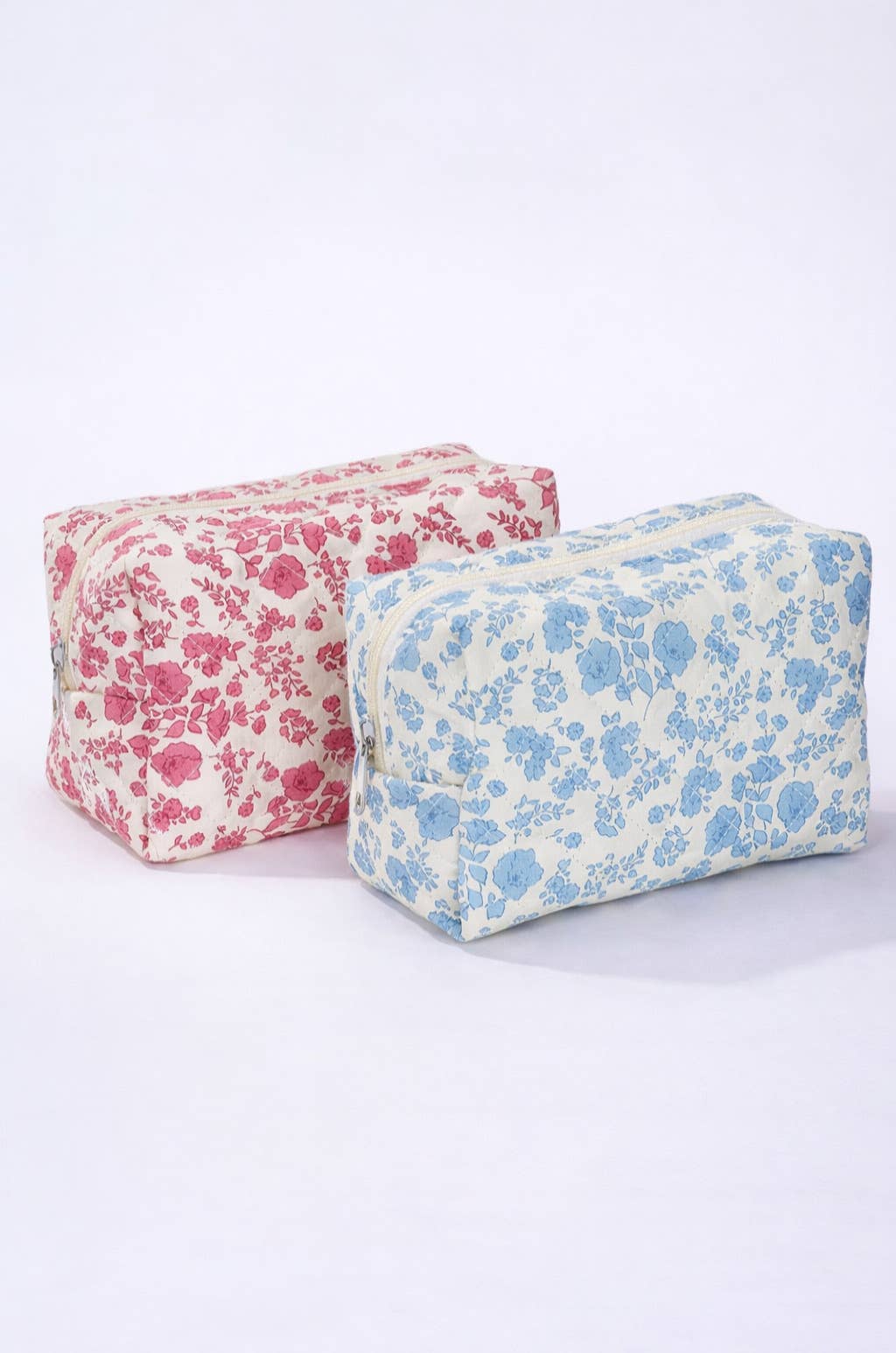 Quilted floral toiletry bag CY310JH