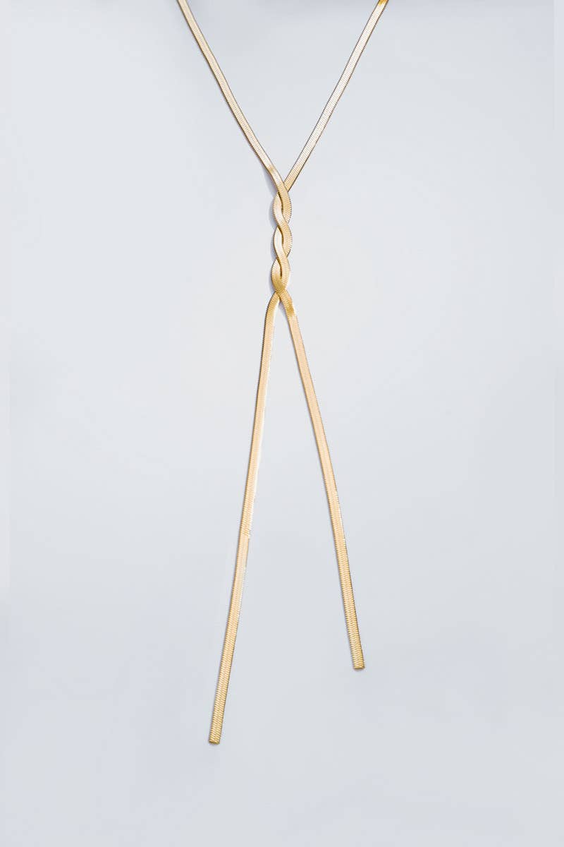 Collier Y long en acier inoxydable 224AQ23