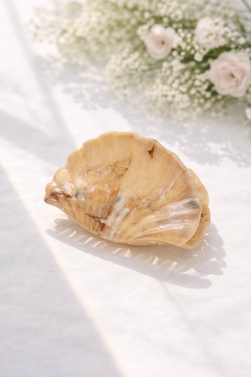 Seashell hair clip 9.5 cm YH83