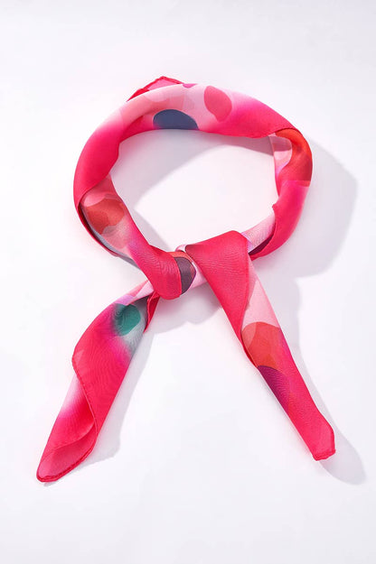 Patterned scarf 65 X 65 CM FL308DF