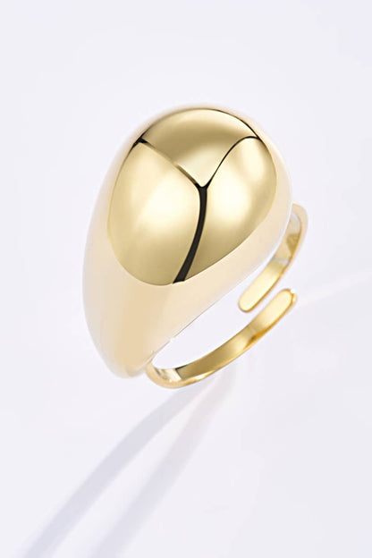 Bague goutte d'eau en acier inoxydable 424RX20