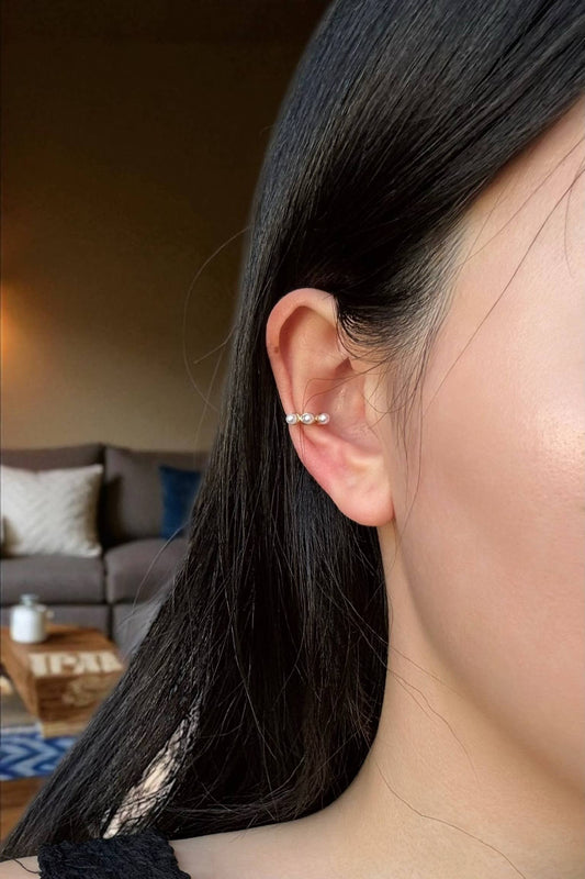 Boucles d'oreilles sans perçage en acier inoxydable 124AQ353
