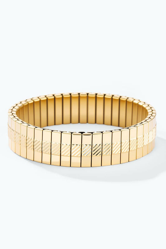Bracelet jonc en acier inoxydable 324AQ401