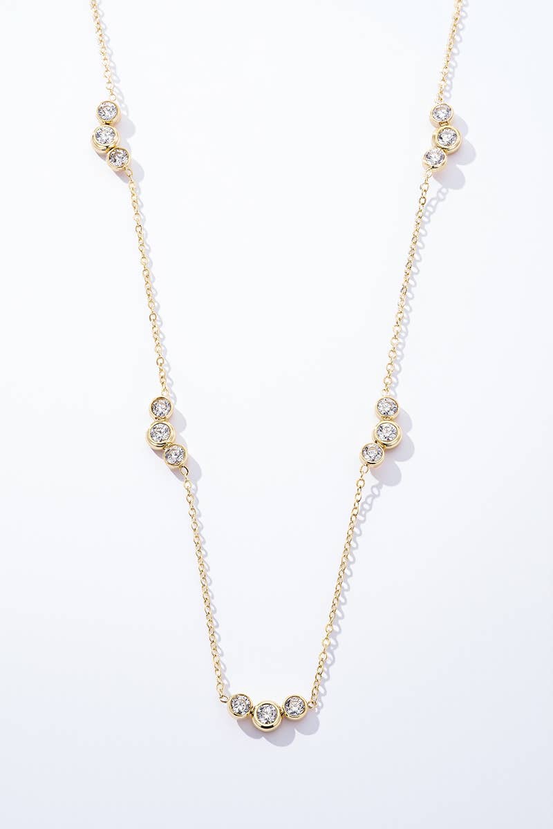 Stainless steel chain necklace 224AQ238