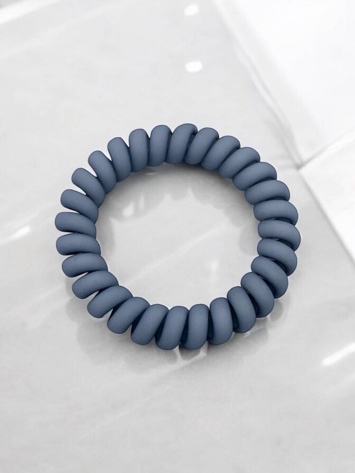 Chouchou élastique en spirale mat JD02