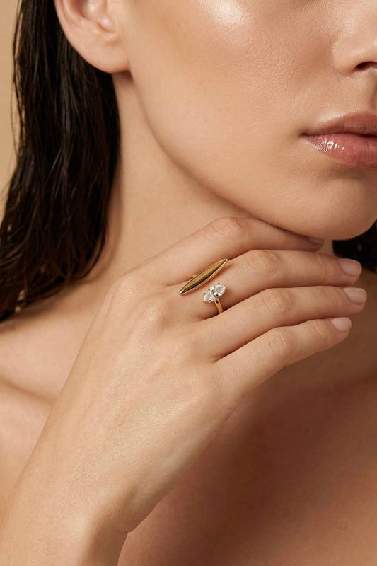Bague en acier inoxydable 424RX362