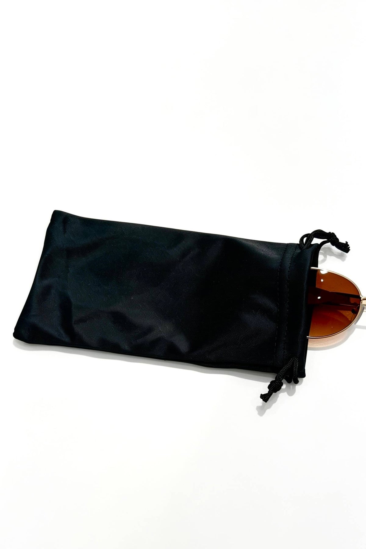 Pochon souple pour lunettes noire