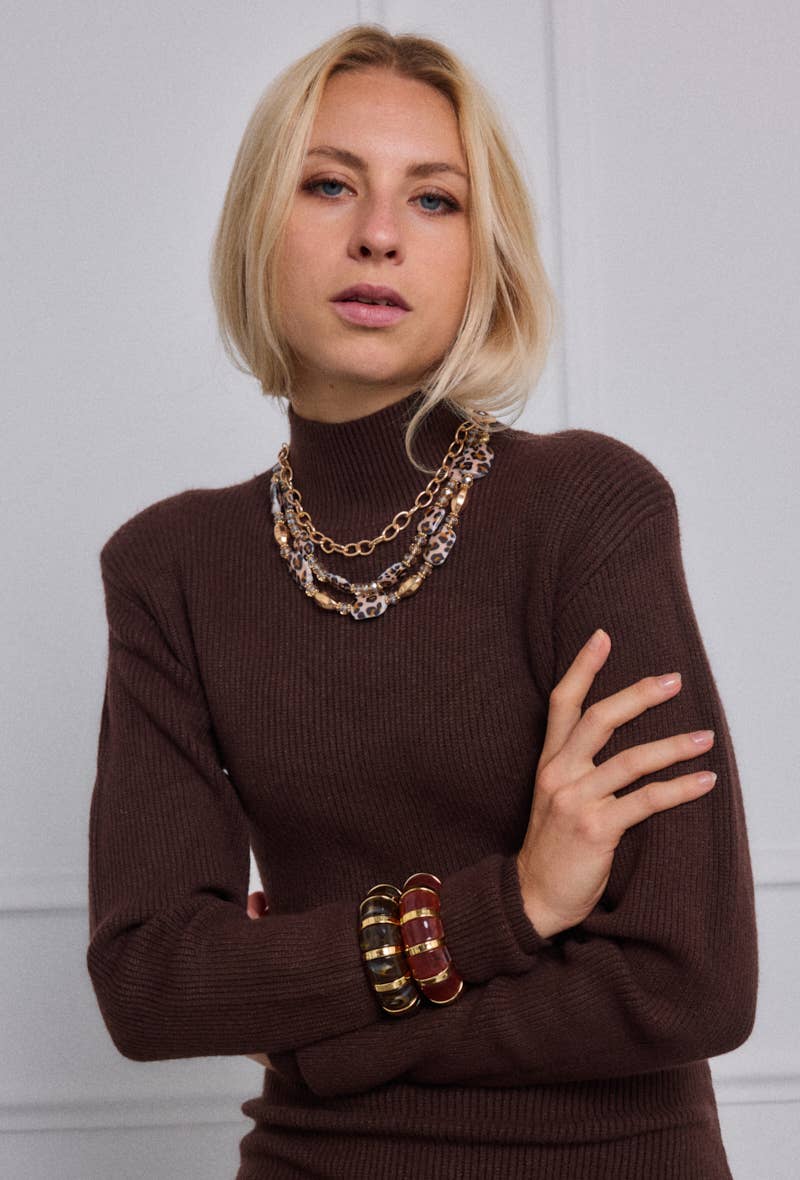Fashion necklace 2WY06