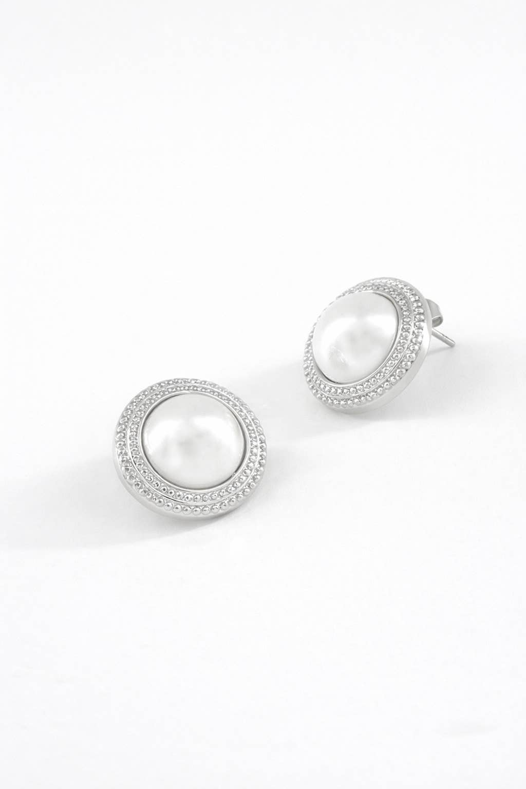 Boucles d'oreilles en acier inoxydable 124AQ319